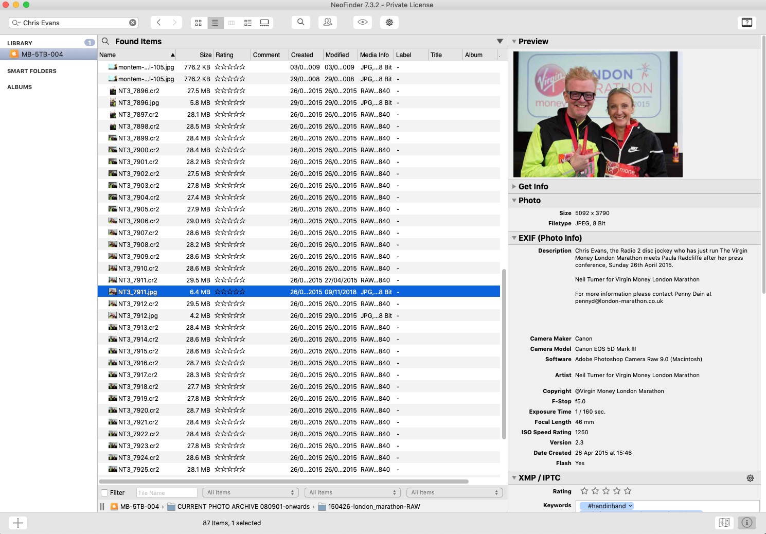 Using NeoFinder as an image catalogue Neil Turner Photographer